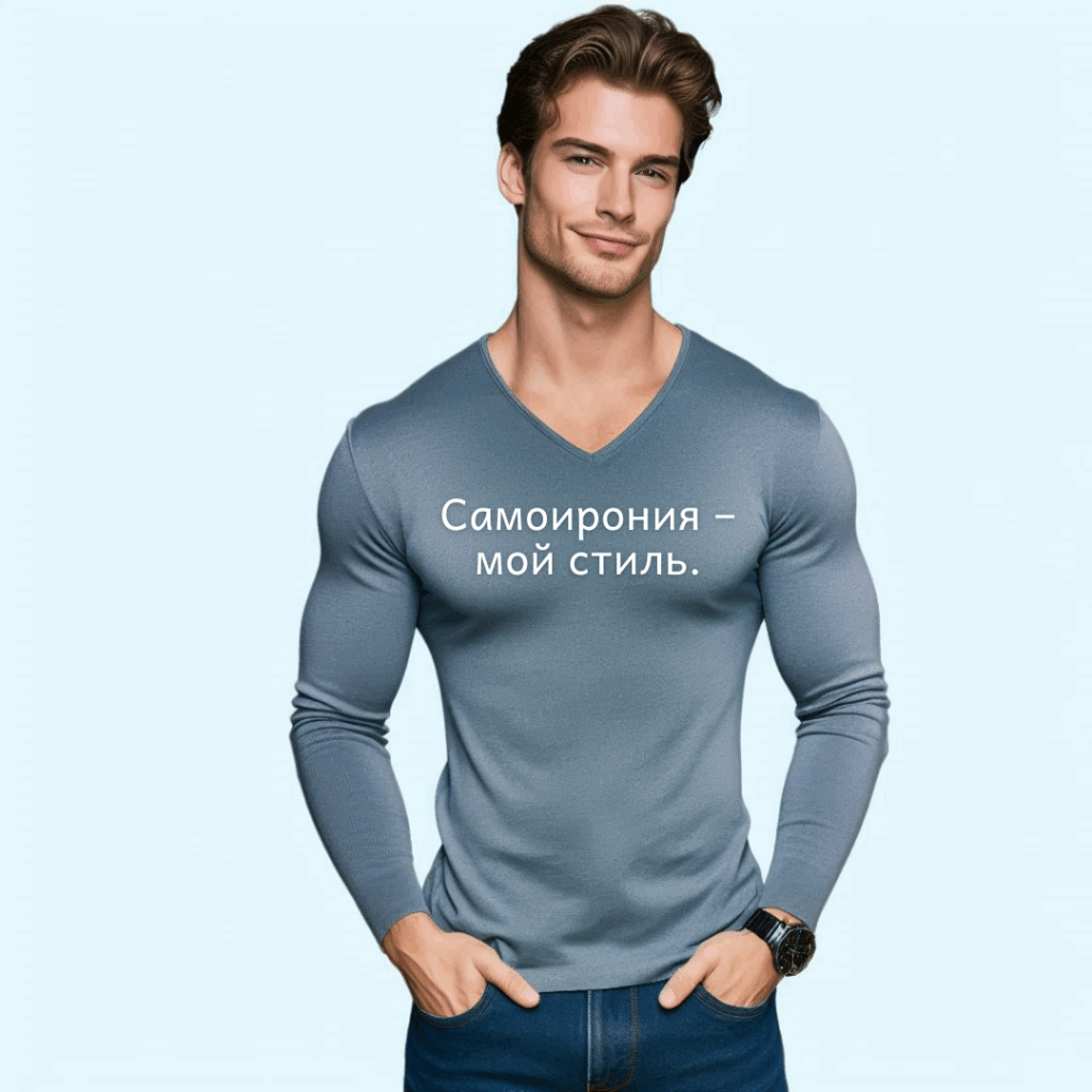 Самоирония – мой стиль.
