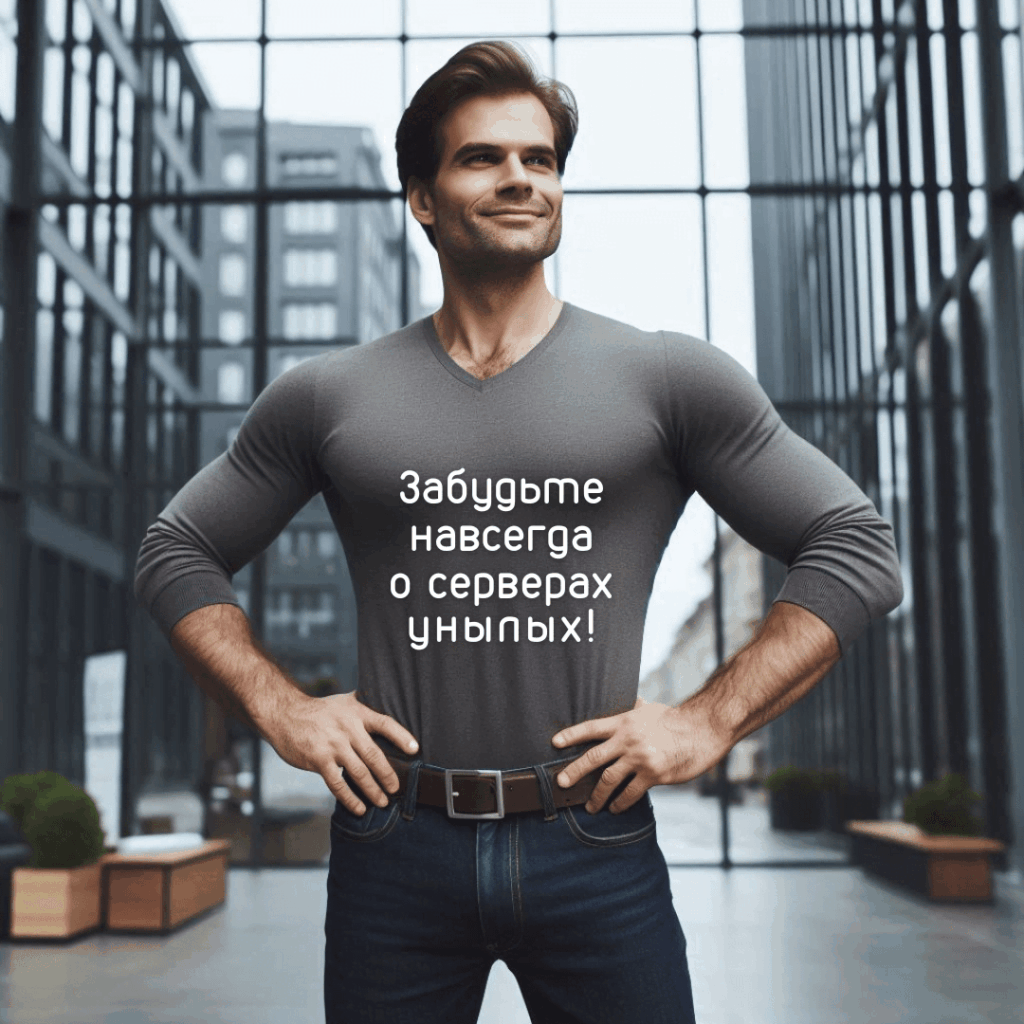 Забудьте навсегда о серверах унылых!