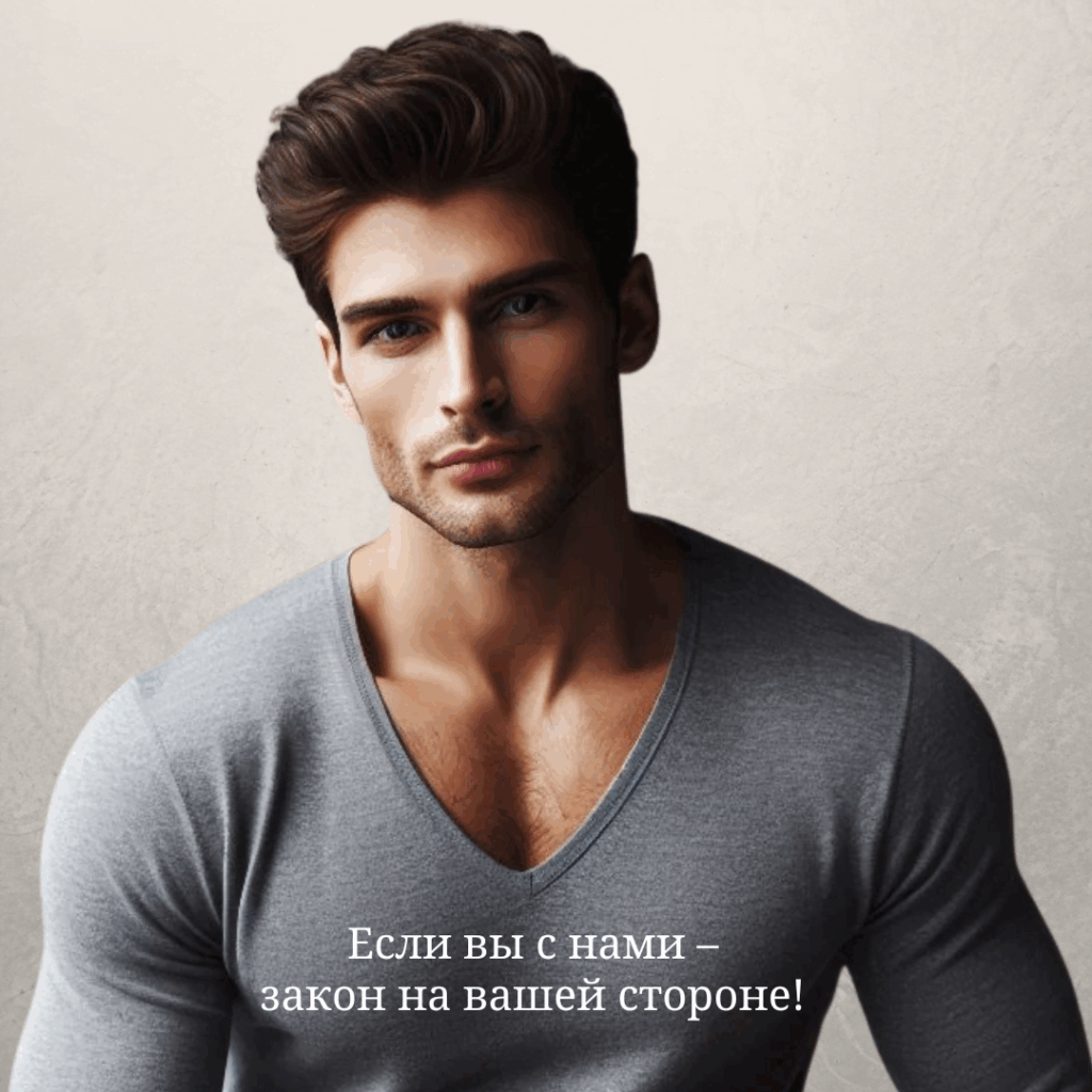 Если вы с нами – закон на вашей стороне!