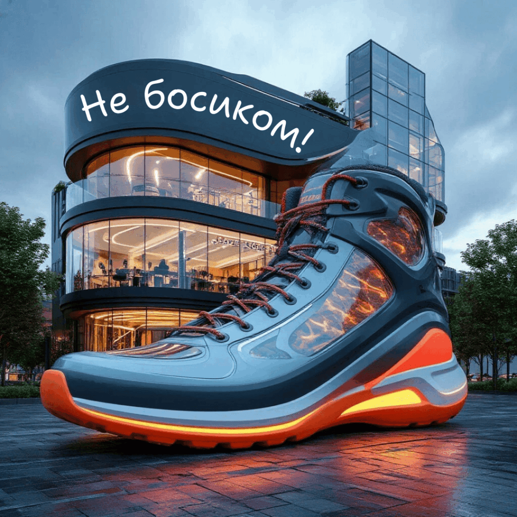 Не босиком! – флагманский обувной магазин