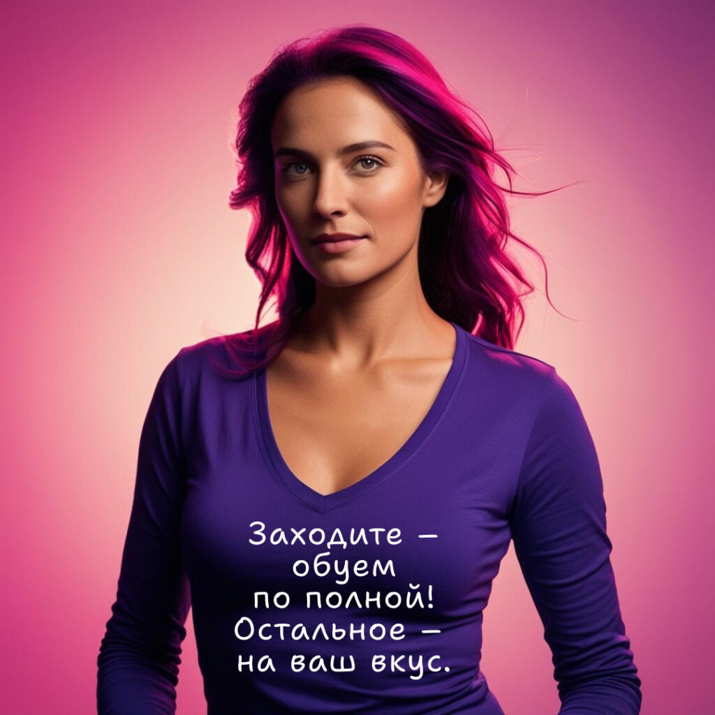 Заходите – обу́ем по полной! Остальное – на ваш вкус.