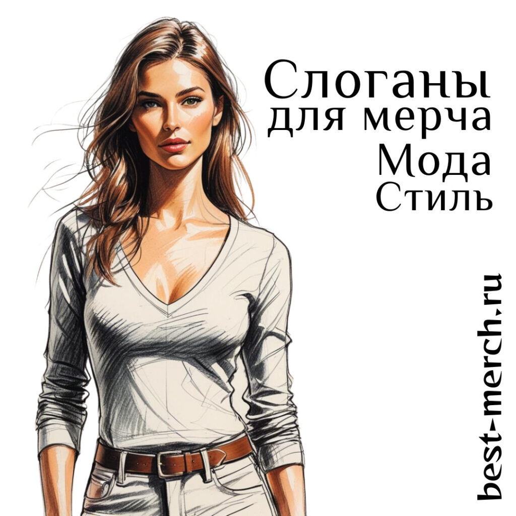 Слоганы для мерча – мода и стиль