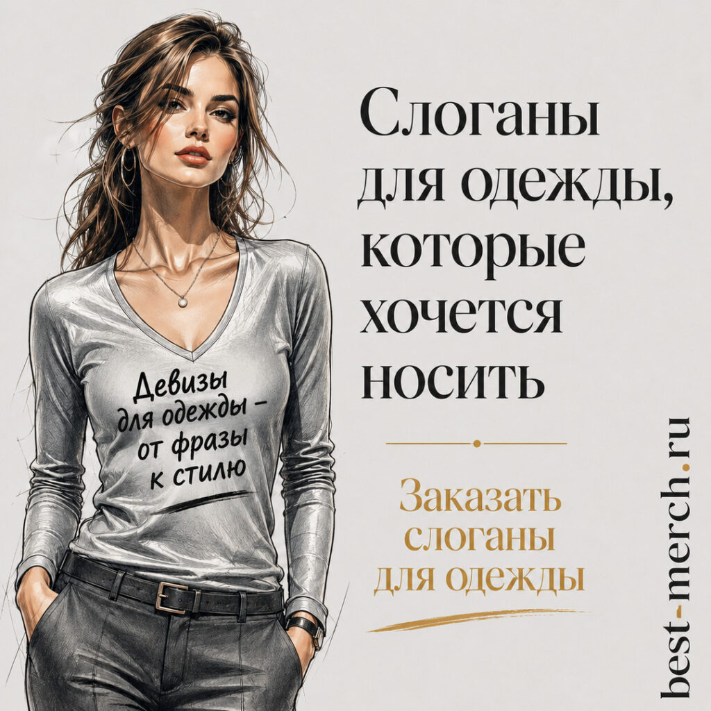 Слоганы для одежды – от фразы к стилю